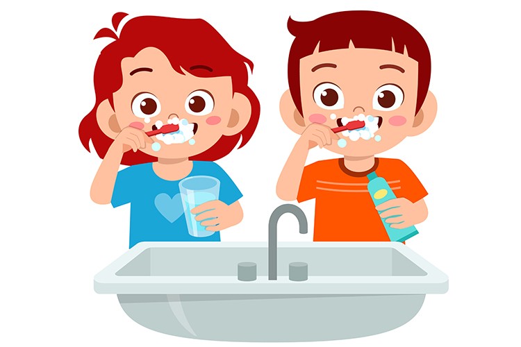W zdrowym ciele – zdrowe zęby – Dzieci Starsze – Czwartek 04.03.2021