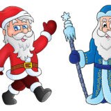 przyjaciele mikołaja Befana Dziadek Mróz