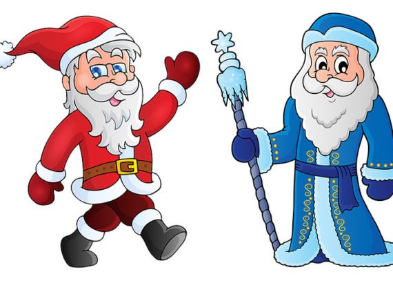 przyjaciele mikołaja Befana Dziadek Mróz