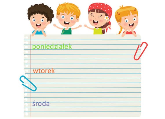 Tydzień Dzieci Ma Siedmioro Nazwy Dni Tygodnia Karta Pracy