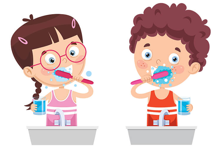U dentysty – Dzieci Młodsze – Po co dbać o zęby?