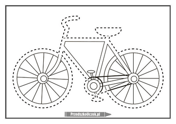 Dzień roweru historia roweru budowa roweru karta pracy