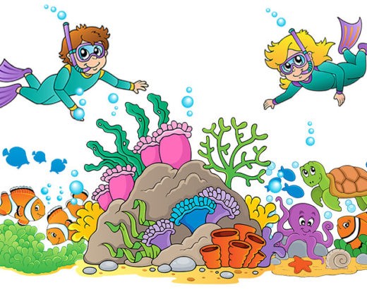 Dzień Przyjaciela Przyjaciele oceanu karta pracy Wycinanie Naklejanie żółw morski czysty ocean