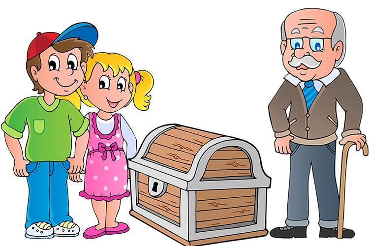 Święto Babci i Dziadka – Dzieci Młodsze – Co się kryje w starym kufrze?