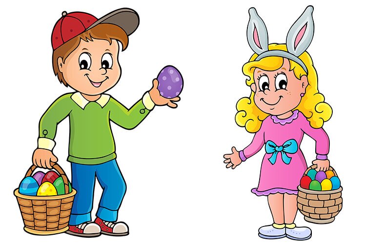 W oczekiwaniu na Wielkanoc – Dzieci Młodsze – Wielkanocny koszyczek