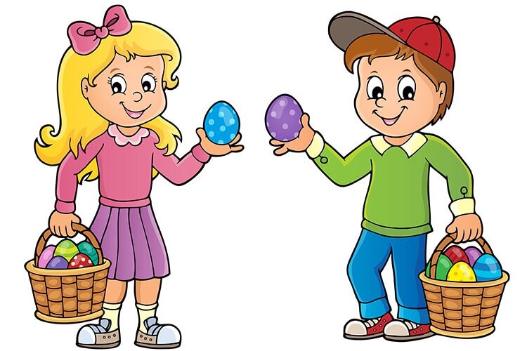 W oczekiwaniu na Wielkanoc – Dzieci Starsze – Wielkanocny koszyczek
