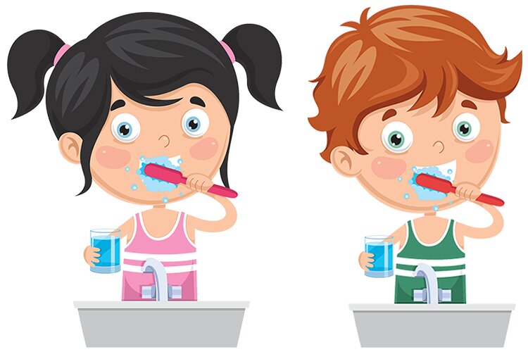 Zdrowe zęby mam, bo o nie dbam – Dzieci Młodsze – Wiem, jak dbać o moje ząbki