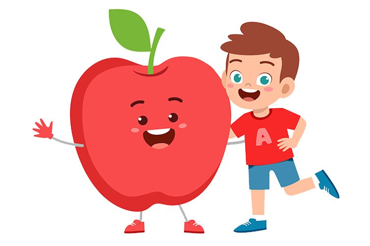 Owocowo-warzywne piątki – Dzieci Młodsze – Jabłko