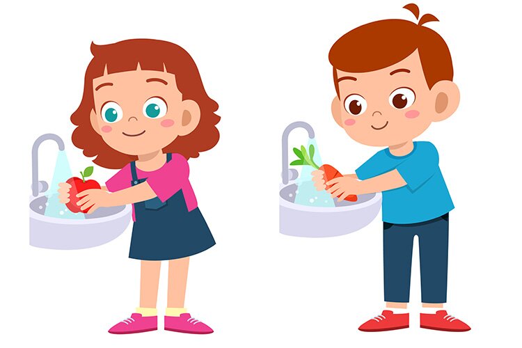 Owocowo-warzywne piątki – Dzieci Młodsze – Owocowo-warzywne piątki zaczynamy!