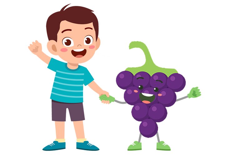Owocowo-warzywne piątki – Dzieci Młodsze – Winogron