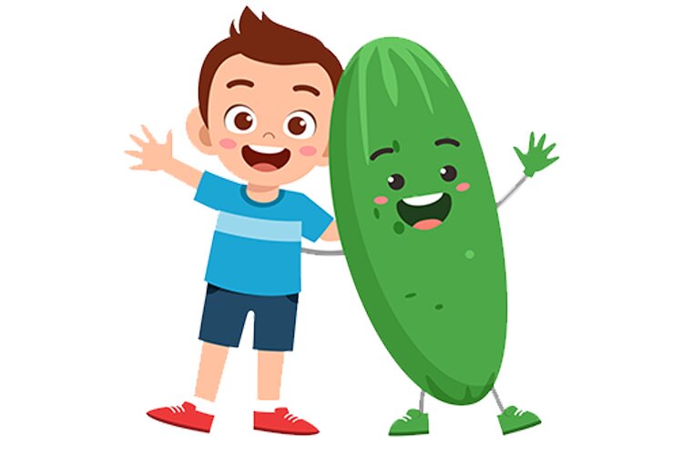 Owocowo-warzywne piątki – Dzieci Młodsze – Ogórek